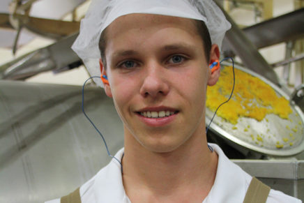 Dominik wird Fachkraft für Lebensmitteltechnik bei Nordgetreide GmbH & Co. KG