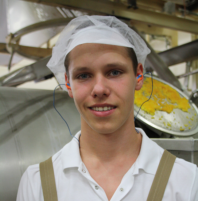 Dominik wird Fachkraft für Lebensmitteltechnik bei Nordgetreide GmbH & Co. KG
