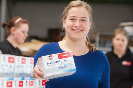 Kris Iris Jürgensen – Fachkraft für Lagerlogistik bei Queisser Pharma