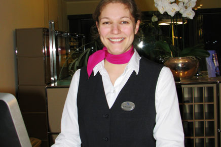 Rebecca: Ausbildung zur Hotelfachfrau im Hotel Fährhaus Sylt Rebecca: Ausbildung zur Hotelfachfrau im Hotel Fährhaus Sylt