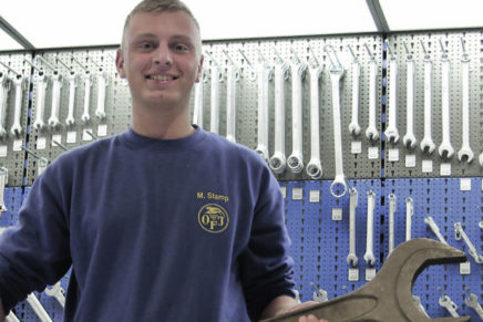 Michael Stamp – Ausbildung zum Groß- und Außenhandelskaufmann bei Jörgensen Industrietechnik, Flensburg