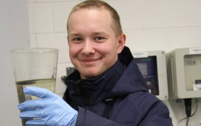 Finn: Ausbildung zur Fachkraft für Abwassertechnik beim azv Südholstein