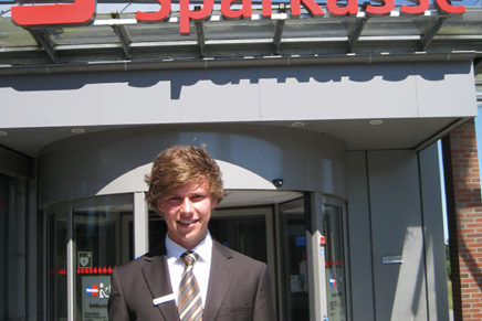 Alexander Hamann, 20 – Azubi zum Bankkaufmann bei der Sparkasse Hennstedt-Wesselburen