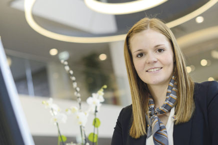 May-Britt Moje: Ausbildung bei der VR Bank Niebüll May-Britt Moje: Ausbildung bei der VR Bank Niebüll