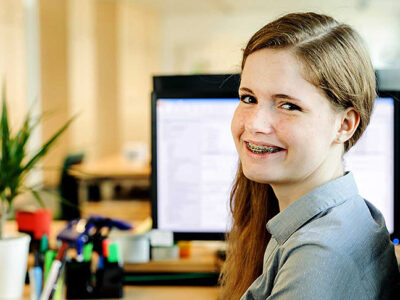 Silke wird Industriekauffrau