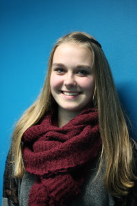 Chiara von der Gemeinschaftsschule Bredstedt interessiert sich für einen Büro-Job.