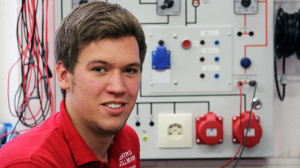 Azubi bei Elektro Bollmann