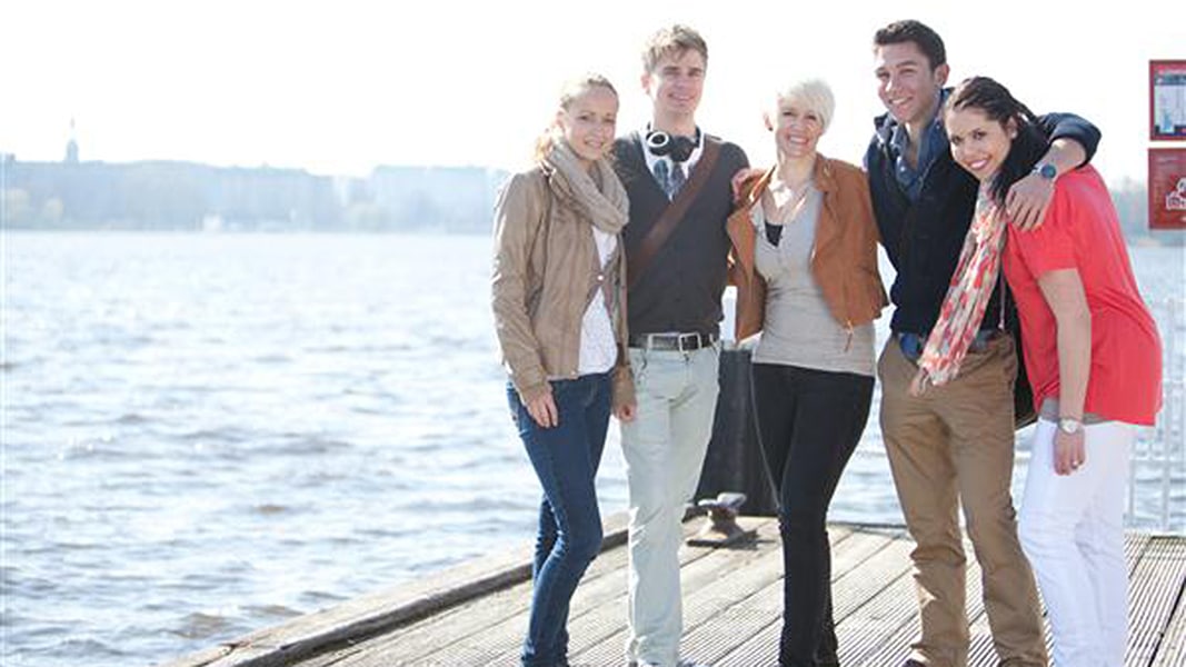 Studenten der Hochschule Fresenius in hamburg