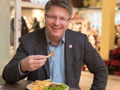 ME2BE stellt Buergermeister Brustbuettels vor