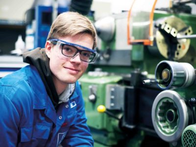 Kevin wird Industriemechaniker bei YARA