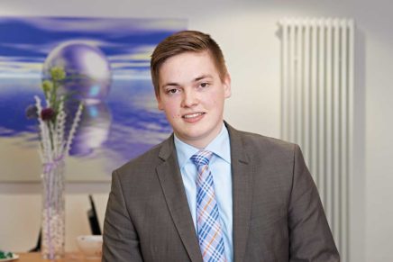 Thies: Wird Bankkaufmann bei der Volksbank Raiffeisenbank Itzehoe