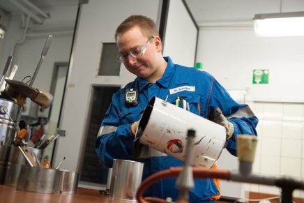 Malte: Ist Baustoffprüfer für Asphalttechnik bei TotalEnergies