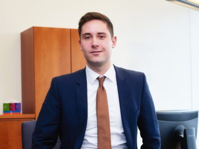 Björn Daumann von der VR Bank Flensburg-Schleswig eG