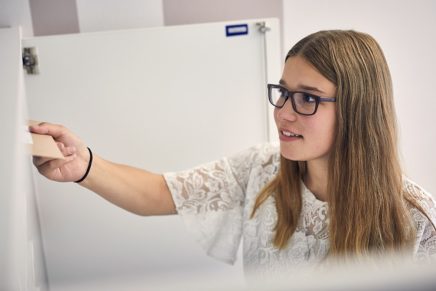 Lea-Sophie: Wird Kauffrau für Büromanagement bei Danisco