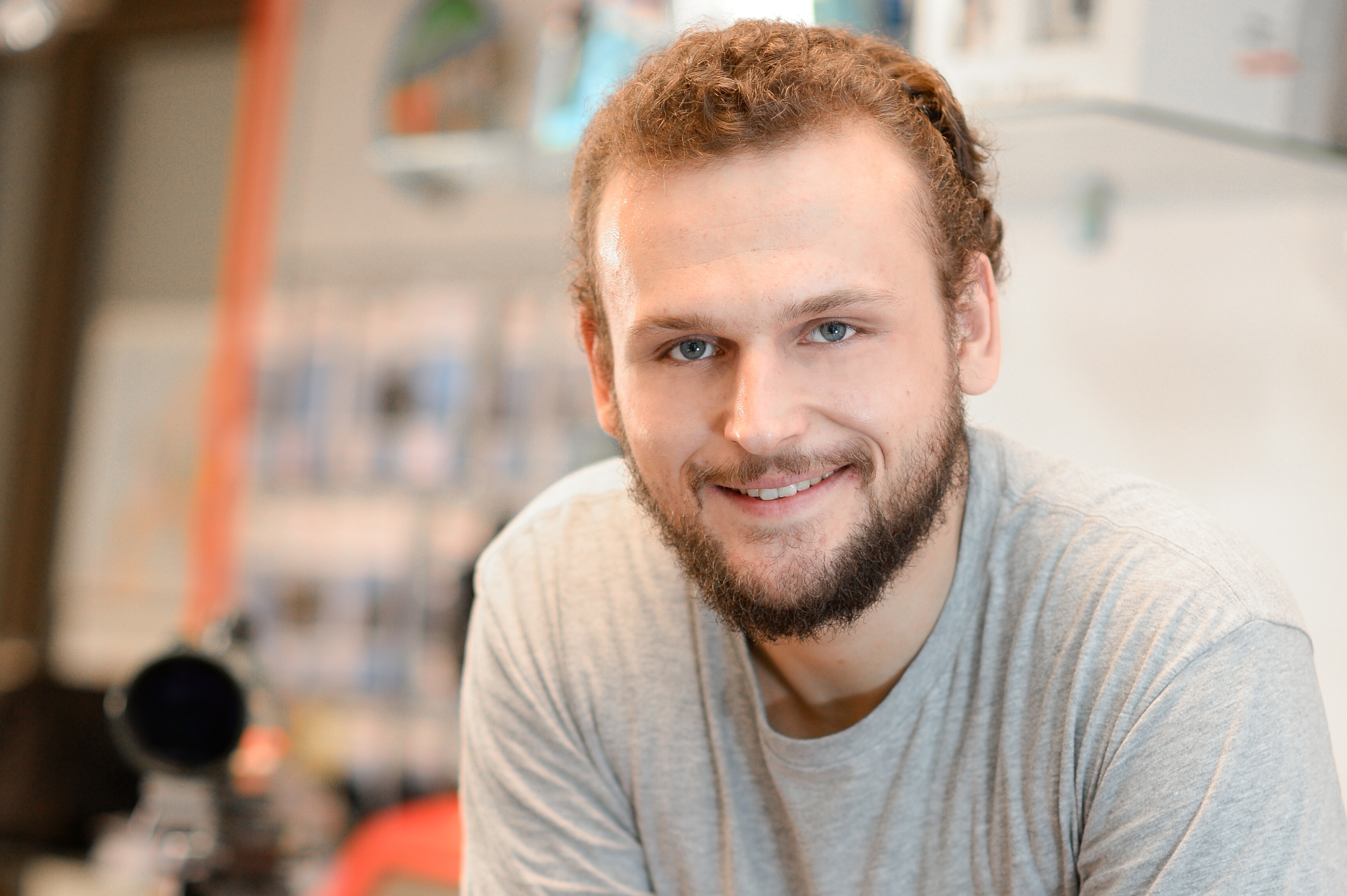 Sebastian: Wird Fotomedienfachmann an der Landesberufsschule Photo+Medien in Kiel