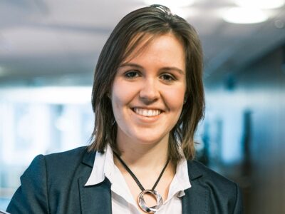 Katharina wird Bankkauffrau bei der Dithmarscher Volks- und Raiffeisenbank