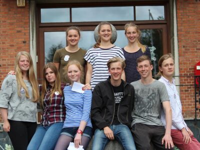 Schüler der Husum Danske Skole