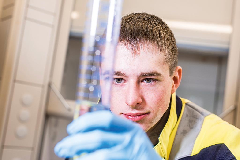 Tobias: Wird Fachkraft für Abwassertechnik bei den Schleswiger Stadtwerken