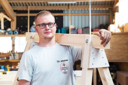 Tim-Helge: Zimmerer bei Zimmerei Johannsen & Ehlers
