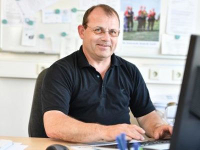 Lutz Kastka Molkereibetriebsleiter der Osterhusumer Meierei Witzwort