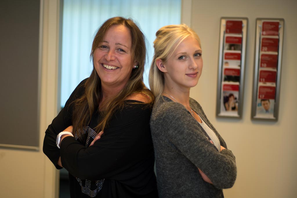 Ein starkes Team: Ingrid Meggers und Marie Matthiesen 