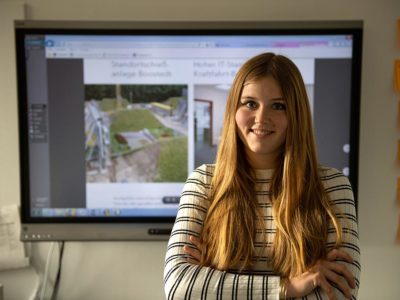 Lisa absolviert ihr Duales Studium Bauingenieurwesen bei der GMSH