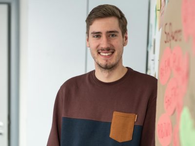 Torge absolviert sein Duales Studium Bauingenieurwesen bei der GMSH