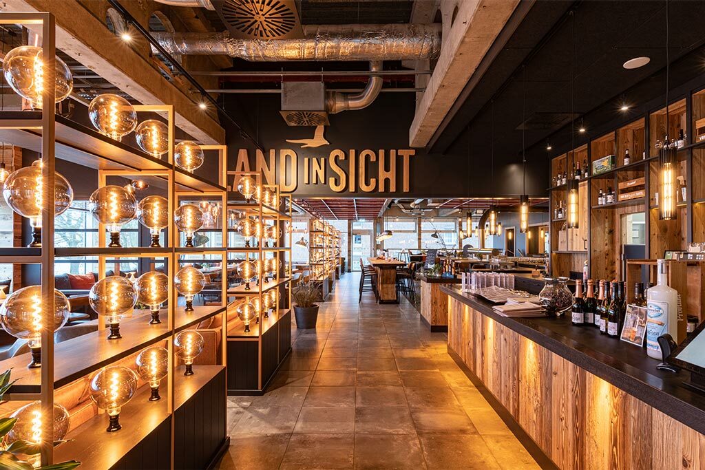 "Land in Sicht "Restaurant in Eckernförde