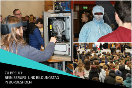 Die Hans-Brüggemann-Schule in Bordesholm eröffnet ihren ersten Berufs- und Bildungstag