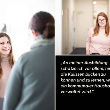 Die Azubis des Bürgermeisters – Milena und Melissa bei der Stadt Eutin