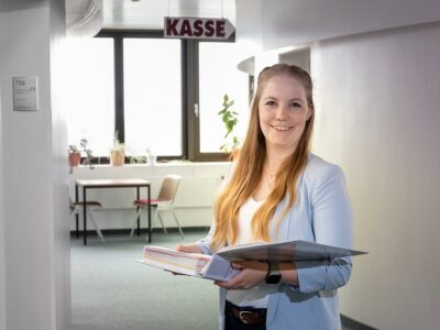 Praxisnah studieren bei der Kreisverwaltung Dithmarschen: Sünja absolviert das Studium Public Administration