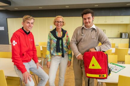 Wenn Hilfe gebraucht wird – Der Schulsanitätsdienst der Goethe-Gemeinschaftsschule Kiel ist sofort zur Stelle!