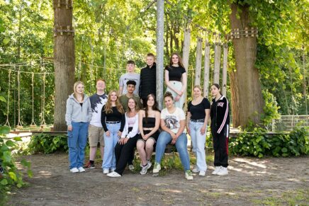 Schülerinnen und Schüler über ihre berufliche Zukunft nach ihrer Zeit an der Friedrich-Junge-Gemeinschaftsschule in Kiel