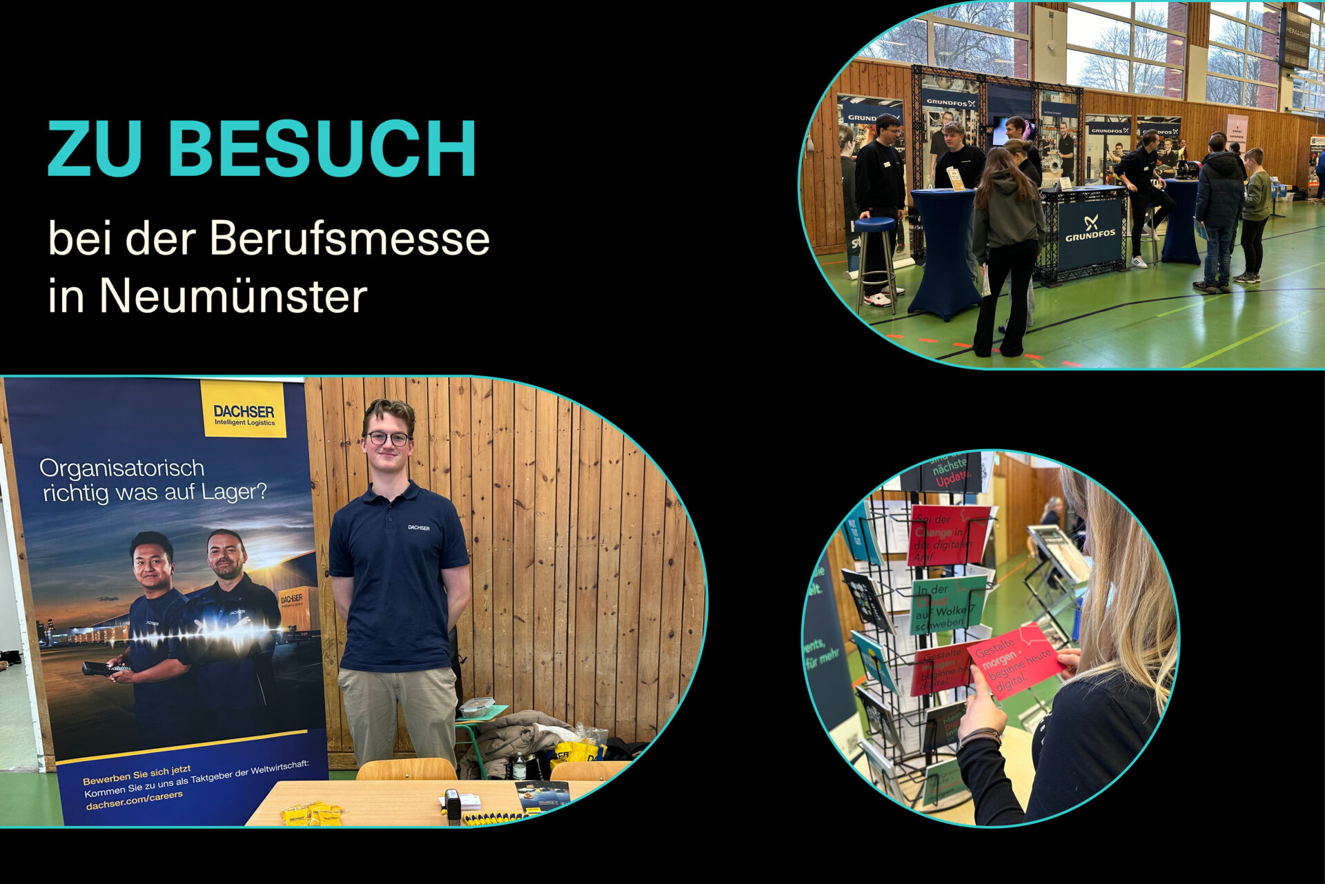 Berufsmesse in Neumünster: Gemeinschaftsschule Faldera auf der Suche nach spannenden Karrierewegen