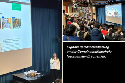 Digitale Berufsorientierung an der Gemeinschaftsschule Neumünster-Brachenfeld
