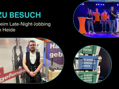 10. Late Night Jobbing Heide, hier werden verschieden Berufe vorgestellt