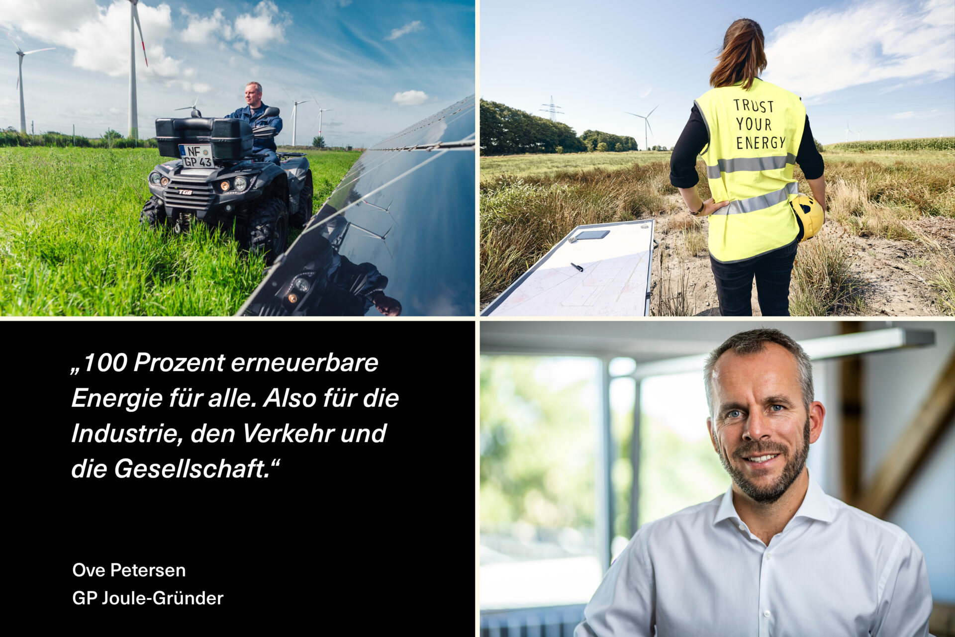 Vier Fäuste für die Energiewende