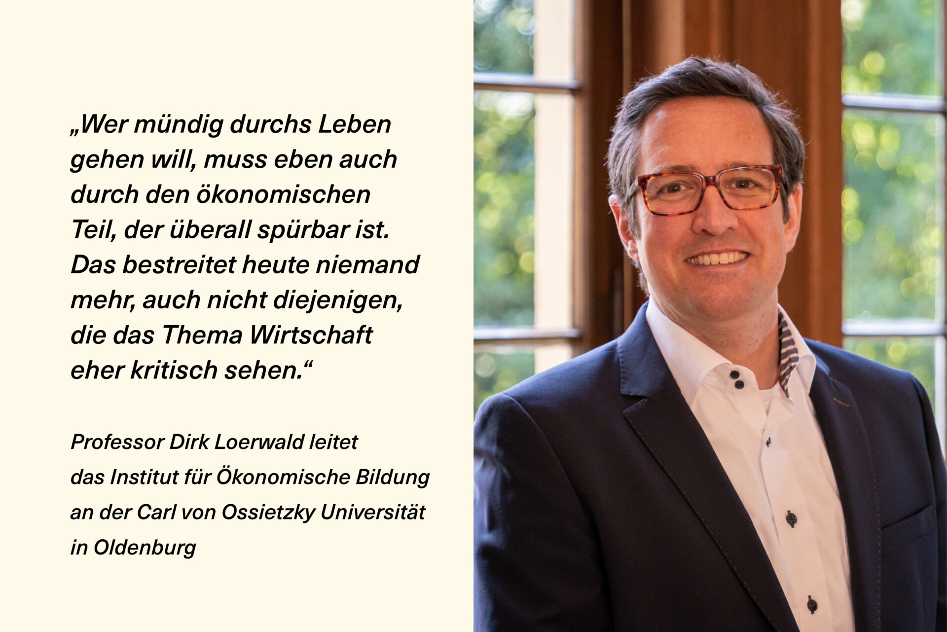 „Schule muss niemandem die Steuererklärung beibringen“ –  Ziel ökonomischer Bildung: ein mündiger und kritischer Umgang mit Finanzthemen