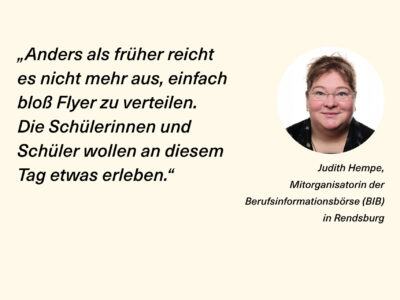 Nicht nur Reden, sondern Machen