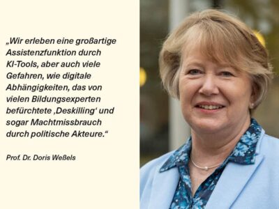 Von Magischen Momenten und ‚Digitaler Depression' – ein Gespräch mit Prof. Dr. Doris Weßels von der Fachhochschule Kiel