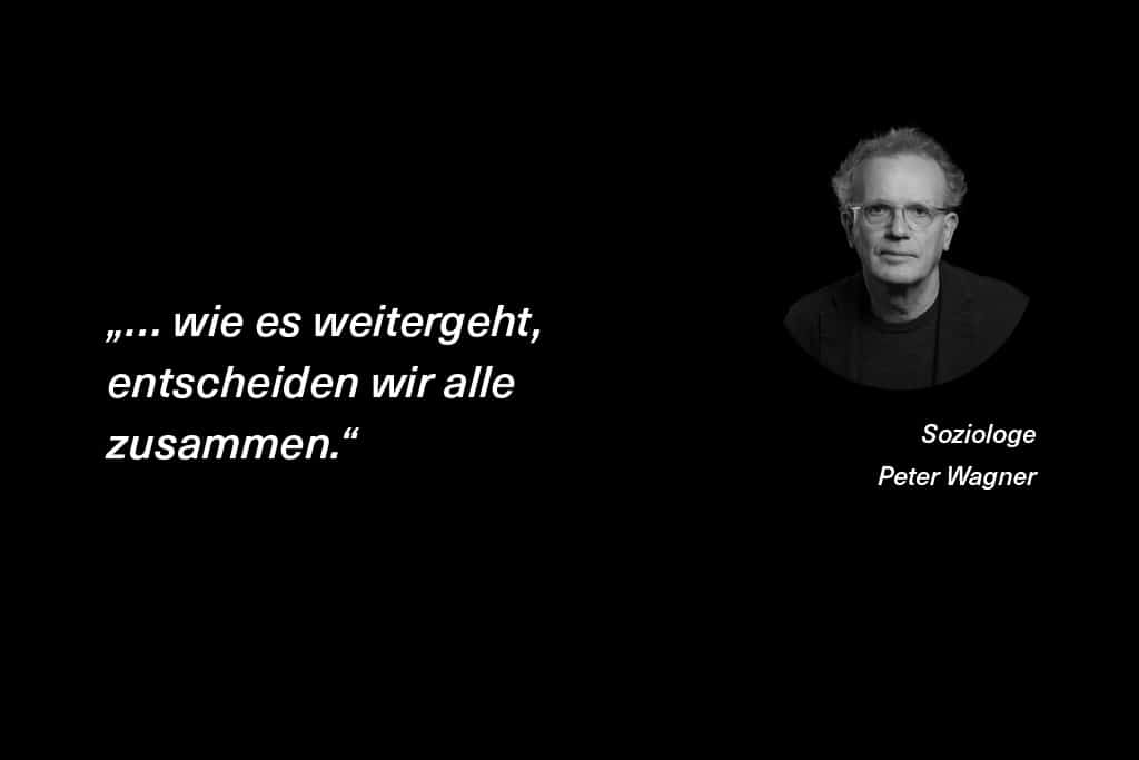 „Dinge ändern sich nicht von allein …“