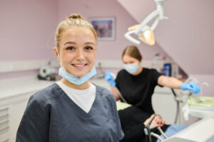 Mit ihrer Ausbildung legt Kristina den Grundstein für ihr Studium