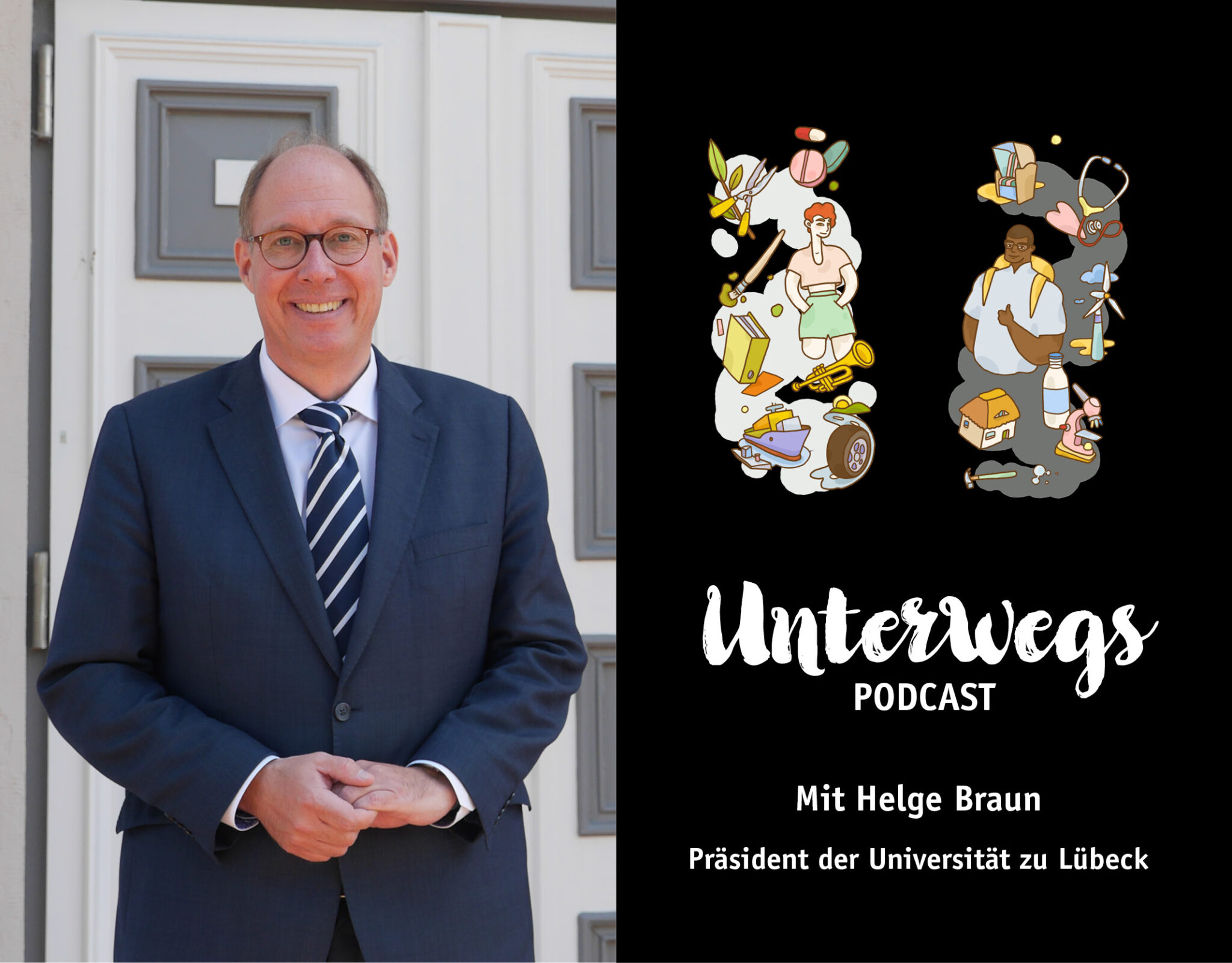 Podcast mit Helge Braun: Neuer Präsident der Universität zu Lübeck im Gespräch