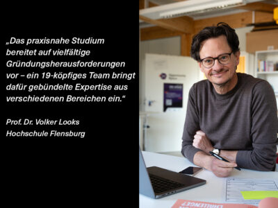 Einmal Gründen bitte! Neuer Studiengang an der Hochschule Flensburg