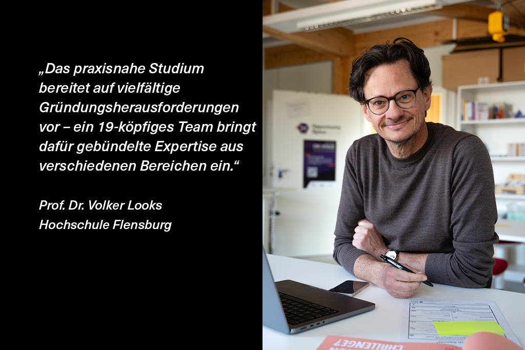 Einmal Gründen bitte! Neuer Studiengang an der Hochschule Flensburg