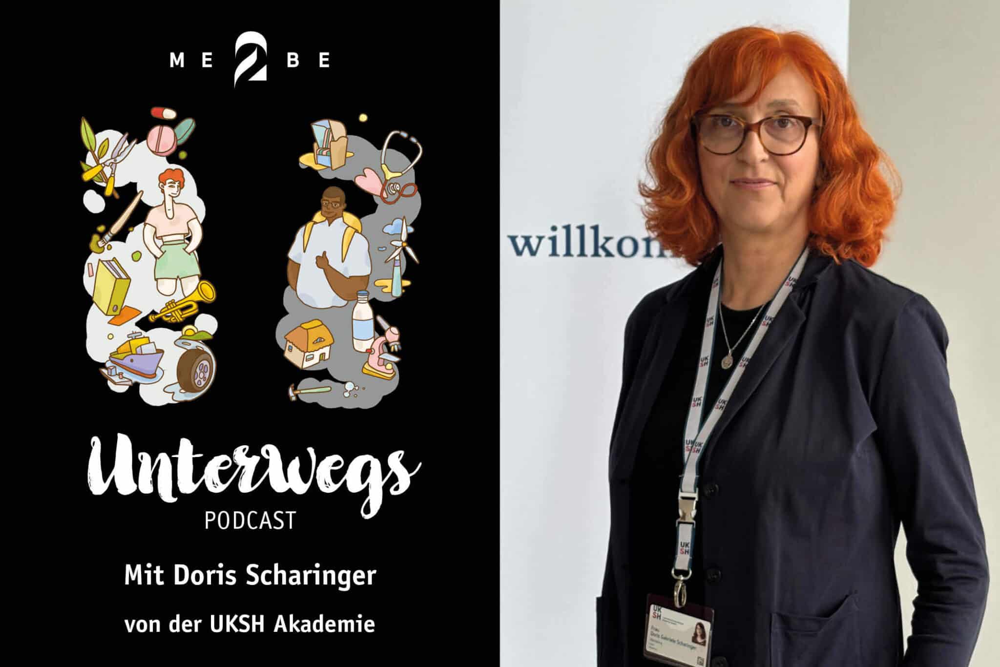 Podcast mit Doris Scharinger von der UKSH Akademie