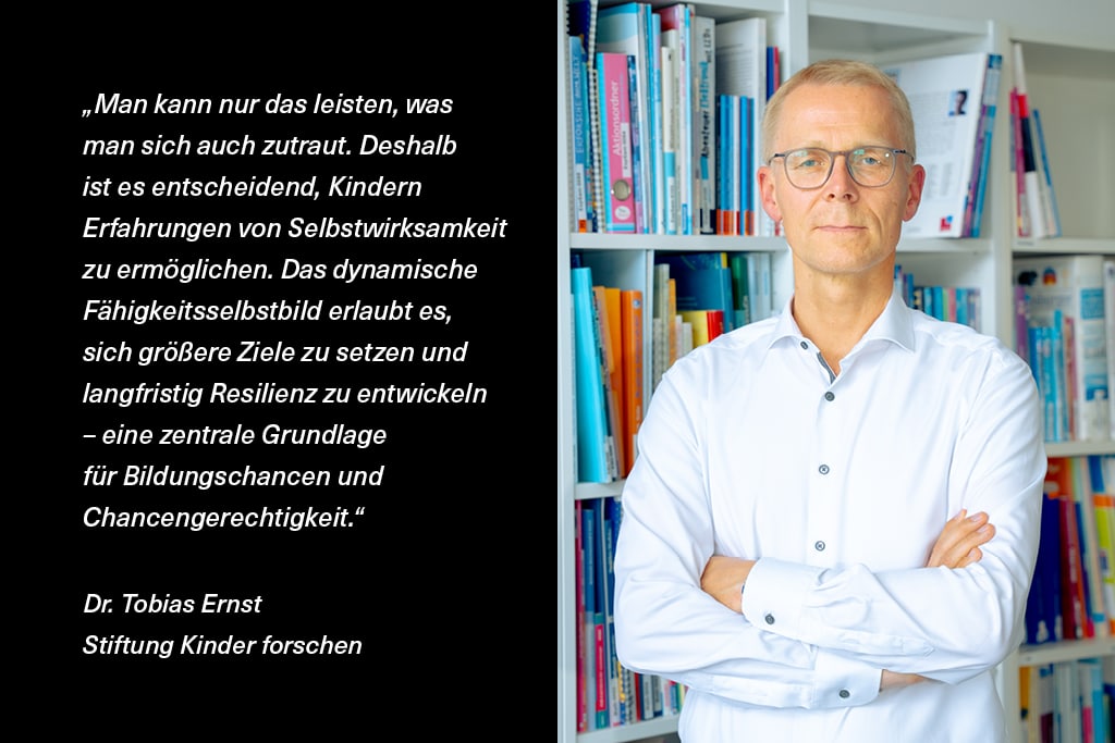 ME2BE im Gespräch mit Dr. Tobias Ernst von der Stiftung Kinder forschen
