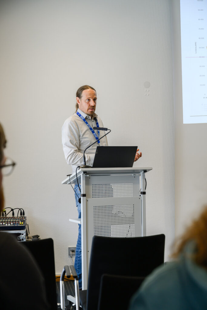 Professor Dr. Oliver Opel hielt auf der Messe HUSUM Wind eine Masterclass.