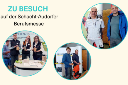 „Vom Dorfschmied bis zum Weltmarktführer“ – auf der Schacht-Audorfer Berufsmesse ist alles vertreten! „Vom Dorfschmied bis zum Weltmarktführer“ – auf der Schacht-Audorfer Berufsmesse ist alles vertreten!