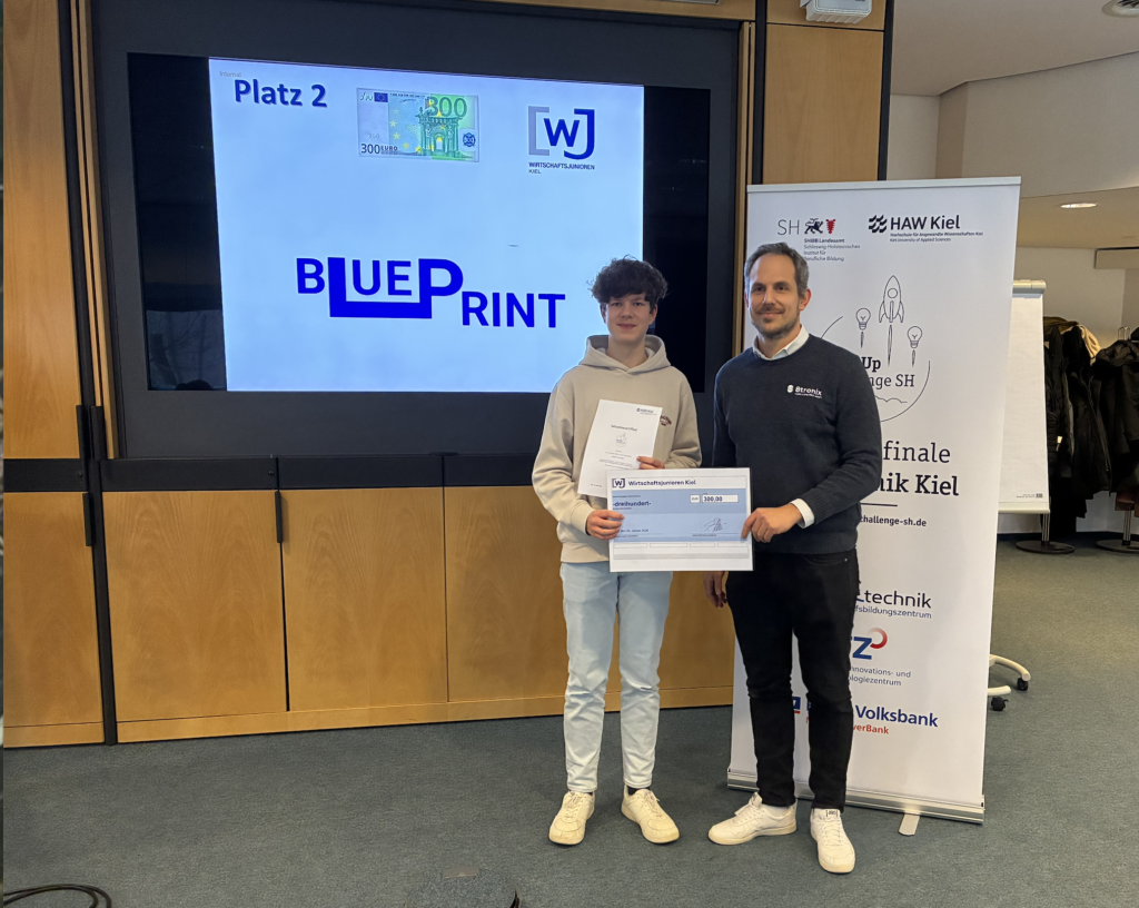 Der zweite Platz des Regionalfinales geht an Blue Print